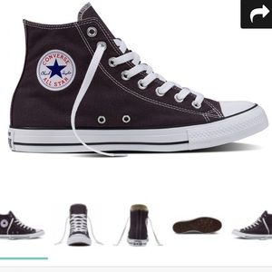 CONVERSE CHUCK TAYLOR ALL STAR HI TOP DUSK GREY
